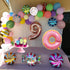 Candyland Party Supplies Set - Candy Party Decorations with Lollipop Banner,Sweet Candy Balloons,Candy Cake Toppers,Latex Balloons for Girls,kids,Candyland Party,Lollipop Party,Birthday