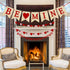 4Pcs Valentines Day Decorations Valentine's Day Decor Set No DIY Required Felt BE MINE Love Heart XO Garlands Banner for Home Classroom Office Wedding Party Anniversary