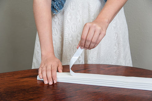 Redi Shade 1355199 Original Light Filtering Pleated Fabric Shade White, 48 in x 72 in, 2-Pack