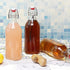 32oz Swing Top Bottles -Glass Beer Bottle with Airtight Rubber Seal Flip Caps for Home Brewing Kombucha,Beverages,Oil,Vinegar,Water,Soda,Kefir (4 Pack)