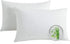 HOMBYS Bamboo Waterproof Pillow Protector with Zipper, Breathable Ultra Soft Zippered Pillow Cases Queen Size, White Pillow Covers Set of 2 for Summer, Hot Sleepers, Night Sweats