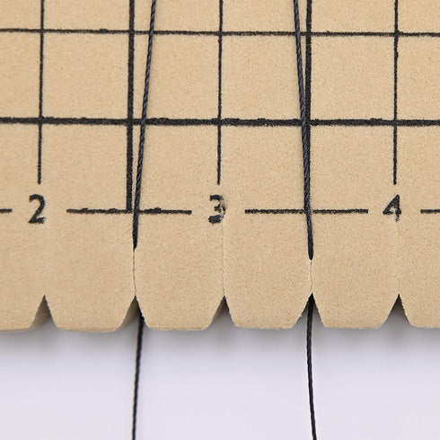 The Beadsmith Macrame Board, 11.5 x 15.5 inches, 0.5-inch-Thick Foam, 10x14" Grid for Measuring, Bracelet Project with Instructions Included, Create Macrame and Knotting Creations