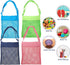 Rimobul Sand Away Beach Treasures Seashell Pocket Mesh Bags - Set of 4(Large)