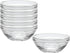 Duralex - Lys Stackable Clear Bowl 12 cm (4 3-4 in) Set Of 6