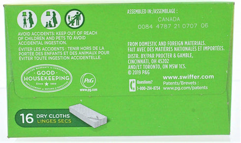 Swiffer Sweeper Dry Sweeping Cloths 16 ea (Pack of 2)