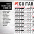 IVIDEOSONGS Guitar Scales Poster (24"x36") €¢ Educational Guide for 19 Guitar Scales in Full Color €¢ 150+ Free Online Lessons