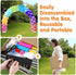 Balloon Arch Kit with Base Adjustable Balloon Arch Stand Kit for Outdoors, 60Pcs Balloon Clips, Pump, 9Ft Tall Balloon Arch Holder for Birthday Wedding Baby Shower Party Decorations