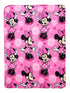Disney Minnie Mouse Throw Blanket 45" x 60" Allover Print Pink