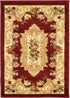 Unique Loom Versailles Collection Traditional Classic Floral Motif Area Rug (2' 2 x 3' 0 Rectangular, Burgundy/ Ivory)
