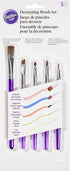 Wilton Decorate with Detail Brush Set for The Adventurous Cake Decorator, Cake Decorating Supplies