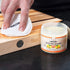 CLARK'S Cutting Board Finish Wax, Enriched with Lemon & Orange Oils ,Made with Natural Beeswax and Carnauba Wax,Butcher Block Wax, (6 ounces)