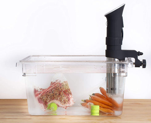 KORE Sous Vide Weighted Magnets | Stainless Steel & Food Grade Silicone | Keep Food Bags Fully Submerged | Prevent Floating Bags & Undercooked Food Risks | Heavier & Better than Regular Magnets, Clips, Racks and Other Sous Vide Accessories