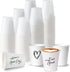 12 Oz. Disposable Paper Coffee Cups, 100-Pack Premium Cafe Coffee Cups - Grab 'n Go Hot Cups, Travel Cup for Home, Office, Cafe, Restaurant (100 Cups ONLY)