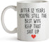 YouNique Designs 12 Year Anniversary Coffee Mug for Her, 11 Ounces, 12th Wedding Anniversary Cup For Wife, Twelve Years, Twelfth Year, 12th Year
