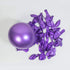 Macaron Purple Balloon Arch Garland Kit-Macaron Purple Balloon Metallic Purple Balloon Silver Balloon 133Pcs for Birthday,Gender Reveal,Baby Shower,Wedding,Engagement,Christmas and Bachelor Party Decoration.