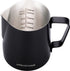Apexstone Espresso Milk Frothing Pitcher 12 oz Black, Espresso Steaming Pitcher 12 oz, Coffee Milk Frothing Cup, Coffee Steaming Pitcher 12 oz/350 ml