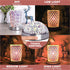 Tensun Electric Wax Warmer - Crystal Wax Warmer for Scented Wax, 3D Touch Candle Wax Melt Burner Fragrance Wax Diffuser Oil Burner with Dimmable for SPA Home Decor Office Bedroom, Best Gift