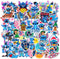 Stitch Caroon Stickers(60pcs) Waterproof Vinyl for Waterbottle Laptop Luggage Car Motorcycle Bicycle Fridge DIY Styling Vinyl Home
