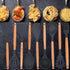 ONMIER Kitchen Cooking Utensils Set, 9 pcs Non-stick Silicone Cooking Kitchen Utensils Spatula Set,BPA Free Wooden Handle Silicone Kitchen Gadgets Utensil Set (Grey)