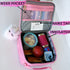 Lunch Box Insulated - Easy to Clean and Safe to Use Kids Lunch Bag for Girls Glitter Rainbow Thermal Soft Perfect for Packing Hot or Cold Snacks for School and Travel