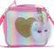 Lunch Box Insulated - Easy to Clean and Safe to Use Kids Lunch Bag for Girls Glitter Rainbow Thermal Soft Perfect for Packing Hot or Cold Snacks for School and Travel