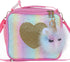 Lunch Box Insulated - Easy to Clean and Safe to Use Kids Lunch Bag for Girls Glitter Rainbow Thermal Soft Perfect for Packing Hot or Cold Snacks for School and Travel