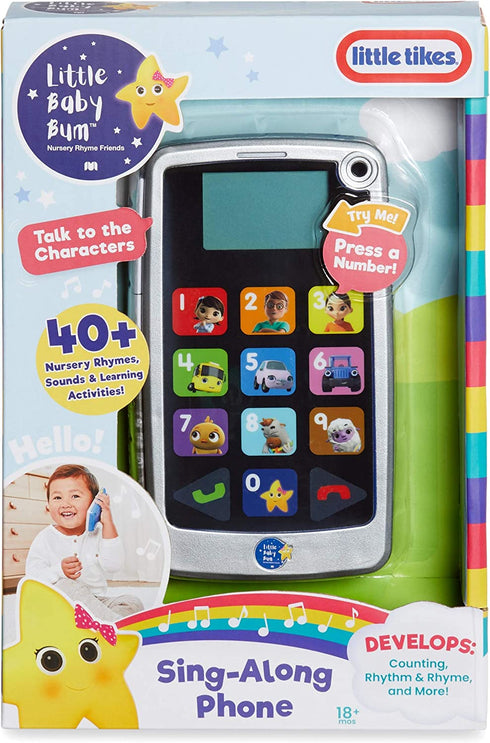 Little Baby Bum Sing-Along Smart Phone Learning Toy w/ Lights and Music