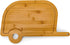 Camco Life is Better at The Campsite Retro RV Shaped Bamboo Wood Cutting Board for Food Prep-Doesn't Dull Knives, Resists Moisture (53089)