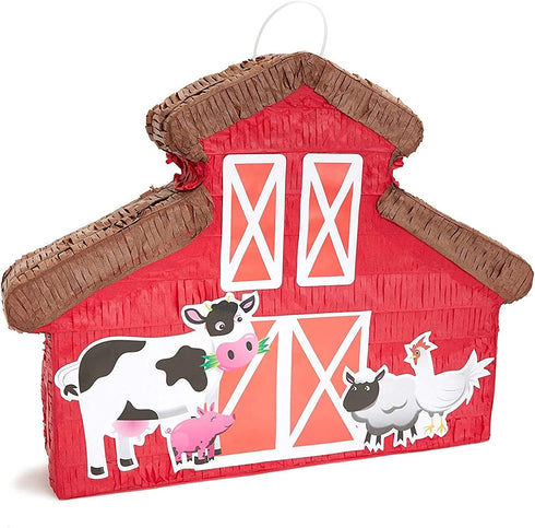 Barnyard Pinata for Farmhouse or Country Party (17 x 12.75 in)
