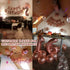 MOVINPE Rose Gold Birthday Party Decoration, Happy Birthday Banner, Rose Gold Fringe Curtain, Foil Tablecloth, Heart Star Foil Confetti Balloons, 10g Table Confetti for Women Girl Birthday Party