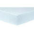 Trend Lab Deluxe Flannel Fitted Crib Sheet, Aqua Herringbone