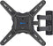 Full Motion TV Wall Mount Bracket, Articulating Arms Swivel Tilt Extension Rotation, Fits Most 26-55 Inch Flat Curved LED LCD OLED TVs, Max VESA 400x400mm Holds up to 88lbs by Pipishell