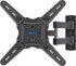 Full Motion TV Wall Mount Bracket, Articulating Arms Swivel Tilt Extension Rotation, Fits Most 26-55 Inch Flat Curved LED LCD OLED TVs, Max VESA 400x400mm Holds up to 88lbs by Pipishell