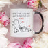 YouNique Designs 3 Year Anniversary Mug for Him and Her, 11 Ounces, 3rd Wedding Anniversary Coffee Mug for Husband and Wife, 3rd Year Dating Anniversary Cup for Boyfriend and Girlfriend (Black Handle)
