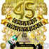 Gold 45th Birthday Decorations kit- Cheers To 45 Years Banner Balloons and Cake Topper, Happy Birthday Sash, Gold Tinsel Foil Fringe Curtains, for Birthday&Anniversary Decorations