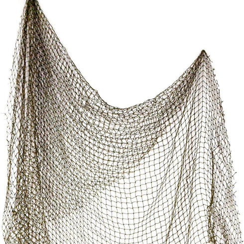 Fishing Net-Decorative Fishing Net Décor-Fish Netting Decoration-5'x10' Commercial Fish Net Fishing-Large Fishing Net-Fish Net Décor-Netting Material Pirate Party Costume-Nautical Beach Décor