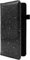Menesia Checkbook Cover for Men & Women RFID Glitter Leather Check Book Holder Wallet