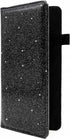 Menesia Checkbook Cover for Men & Women RFID Glitter Leather Check Book Holder Wallet