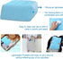 Antdvao Inflatable Leg Pillows, Comfort Leg Wedge Pillow for Raising Legs and Kneehelps Relieve Edema, Light and Portable, Wedge Pillow Leg Necessary for Travel