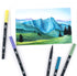 Tombow 56169 Dual Brush Pen Art Markers, Landscape, 10-Pack. Blendable, Brush and Fine Tip Markers