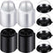 150 Sets Clear Plastic Mini Cupcake Container Clear Plastic Mini Cupcake Boxes Dome Muffin Single Container Box for Cheese Pastry Dessert Mooncake