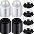 150 Sets Clear Plastic Mini Cupcake Container Clear Plastic Mini Cupcake Boxes Dome Muffin Single Container Box for Cheese Pastry Dessert Mooncake
