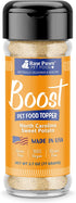 Raw Paws Boost Flavor & Nutrition Pet Food Topper, Sweet Potato, 2.7-oz - Made in USA - Dog Food Toppers Grain Free - Natural Pet Food Flavoring - Cat Food Seasoning - Vegan Meal Enhancer Sprinkles