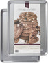 Chicago Metallic Commercial II Traditional Uncoated 16-3/4 by 12-Inch Jelly-Roll Pan, Set of 2 -
