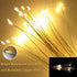 4 Pack 120 LED Firework Copper Wire Hanging Starburst Fairy Lights 8 Modes Remote Waterproof for Christmas Home Party Wedding Garden Xmas Patio Bedroom D©cor Indoor Outdoor Decorations (Warm White)