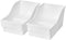 Buddeez Large Pantry Bins, White