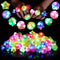 Sauyoza Easter Party Favor Return Gifts for Kids Birthday 38 Pack Goodie Bag Stuffers Light Rings Prizes for Kids Glow in The Dark Party Supplies Birthday Valentines Halloween Christmas