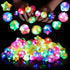 Sauyoza Easter Party Favor Return Gifts for Kids Birthday 38 Pack Goodie Bag Stuffers Light Rings Prizes for Kids Glow in The Dark Party Supplies Birthday Valentines Halloween Christmas