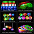Led Light Up Toys 68Pcs Party Favors for Kids Adults, Glow in the Dark Party Supplies include 40 Finger Lights, 8 Jelly Rings, 7 Light Up Animals Rings, 5 Led Glasses, 4 Bracelets, 4 Led Crystal Necklaces