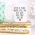 YouNique Designs 12 Year Anniversary Coffee Mug for Her, 11 Ounces, 12th Wedding Anniversary Cup For Wife, Twelve Years, Twelfth Year, 12th Year